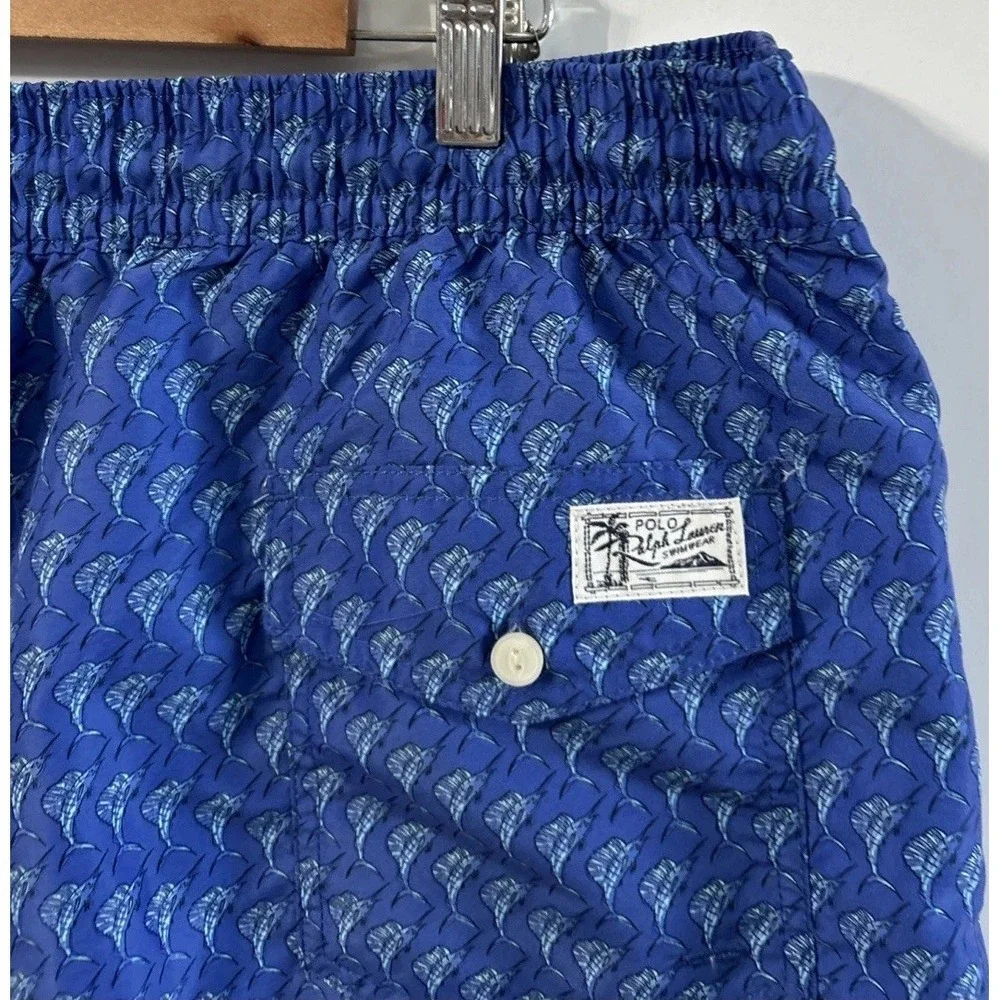 NWT Polo Ralph Lauren Men's‎ Traveler Swim Shorts Swordfish Sz 2XB $110 New